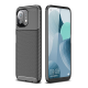 Maska za Xiaomi Mi 11 Carbon Defender crna - 050244-1