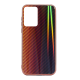 Maska za Samsung S20 Plus/ G985F narandžasto Carbon glass crna - 040836