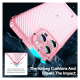 Maska Carbon shield iPhone 14 Pro Max pink - 057654