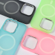 Maska za iPhone 14 Colorful Mag Case zelena - 603846