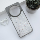 Maska za Honor Magic 6 Lite/ X9b 5G Crystal Dots siva - 611818
