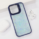 Maska za iPhone 16 Pro Max Crystal Dots plava - 614654
