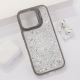 Maska za iPhone 16 Pro Crystal Dots siva - 614651