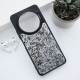 Maska za Xiaomi Redmi A3 (2024) Crystal Dots crna - 611785