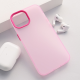 Maska za iPhone 13 Electro Glow Frame roze - 616574