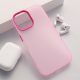 Maska za iPhone 16 Electro Glow Frame roze - 616577