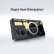 Maska za Xiaomi Redmi A3 (2024) Esports Cooling crna - 611898