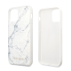 Maska za iPhone 11 Pro bela Guess Faceplate Marble - GUHCN58PCUMAWH