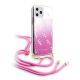 Maska za iPhone 11 Pro pink Guess Faceplate - GUHCN58WO4GPI
