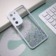 Maska za Samsung A14 4G/ A145R/ A14 5G/ A146B Frame Glitter bela - 600520