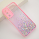 Maska za Samsung A25 5G/ A256B Frame Glitter roze - 611411