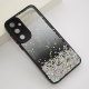 Maska za Samsung A35 5G/ A356B crna, Frame Glitter - 611413