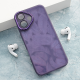 Maska za iPhone 16 Glitter Feather ljubičasta - 614806