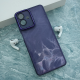 Maska za Samsung A07/ A075F Glitter Feather ljubičasta - 620984