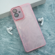 Maska za Samsung A07/ A075F Glitter Feather roze - 620983