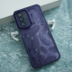 Maska za Samsung A17 5G/ A175F Glitter Feather ljubičasta - 620989