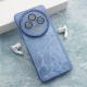 Maska za Xiaomi Redmi 14C/ A4 (2024) Glitter Feather plava - 614837