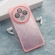 Maska za Xiaomi Redmi 14C/ A4 (2024) Glitter Feather roze - 614835