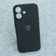 Maska za iPhone 16 Golden Heartbeat crna - 618547