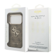 Maska za iPhone 17 Pro smedje Guess 4G Big Classic Logo zlatna - DRO621535