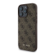 Maska za iPhone 16 braon Guess 4G Classic - GUHCP16SG4GFBR
