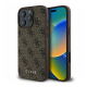 Maska za iPhone 16 braon Guess 4G Classic - GUHCP16SG4GFBR
