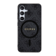 Maska za Samsung Galaxy S24/S921B Guess 4G Collection Leather Metal Logo MagSafe crna - GUHMS24SG4GFRK