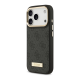 Maska za iPhone 17 Pro Guess 4G Logo Plate MagSafe crna - DRO621540