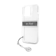 Maska za iPhone 13 Pro siva Guess 4G Stripe Charm - GUHCP13LKB4GGR