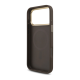 Maska za iPhone 17 Pro Max zlatno braon Guess 4G Triangle Logo MagSafe - DRO621550