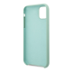 Maska za iPhone 11 Pro Max zelena Guess Faceplate Silicone - GUHCN65LSLMGGR