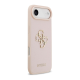 Maska Guess Grained Big 4G & Classic Logo do iPhone Air pink - DRO621588