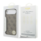 Maska za MagSafe braon Guess Hardcase 4G Classic Logo - DRO621585