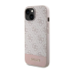 Maska za iPhone 15 Guess Hc PC/TPU 4G Bottom Stripe roze - GUHCP15SG4GLPI