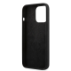Maska za iPhone 13 Pro crna Guess Hc Silicone 4G - GUHCP13LLS4GGBK