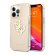 Maska za iPhone 13 Pro 61 in zlatna Guess Hc Tpu Glitter Big 4G - 203561