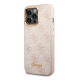 Maska za iPhone 14 Pro Guess PC/TPU 4G Metal Camera Outline Pink - GUHCP14LHG4SHP