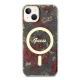 Maska za iPhone 14 Kaki Guess PC/TPU Flowers IML MagSafe - GUHMP14SHCFWSA