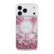 Maska Guess Resin Bottom Glitter MagSafe zaiPhone 17 Pro Max pink - EP2669821