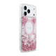 Maska Guess Resin Bottom Glitter MagSafe zaiPhone 17 Pro Max pink - EP2669821