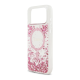 Maska Guess Resin Bottom Glitter MagSafe zaiPhone 17 Pro Max pink - EP2669821