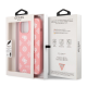 Maska za iPhone 12 Pro Max Guess White Peony pink - GUHCP12LLSPEWPI