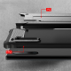 Maska za iPhone 12 mini Hard Border crna - 044343