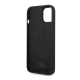Maska za iPhone 14 Plus Karl Lagerfeld and Choupette Liquid Silicone crna - KLHCP14MSSKCK