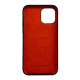 Maska za iPhone 12 Pro Max crna Karl Lagerfeld Forever Karl - KLHCP12LSILKRBK