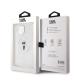 Maska za iPhone 15 Karl Lagerfeld Hc MagSafe IML Ikonik transparent - KLHMP15SHFCKNOT