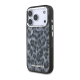 Maska Karl Lagerfeld IML Leopard Pattern MagSafe do iPhone 17 Pro crna - DRO621559