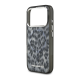 Maska Karl Lagerfeld IML Leopard Pattern MagSafe do iPhone 17 Pro crna - DRO621559