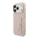 Maska za iPhone 17 Pro Case Karl Lagerfeld Karl Script Logo pink - DRO621564