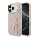 Maska za iPhone 17 Pro Case Karl Lagerfeld Karl Script Logo pink - DRO621564